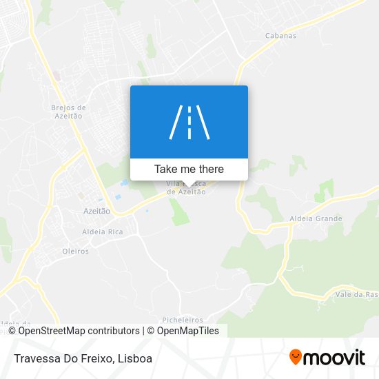 Travessa Do Freixo mapa