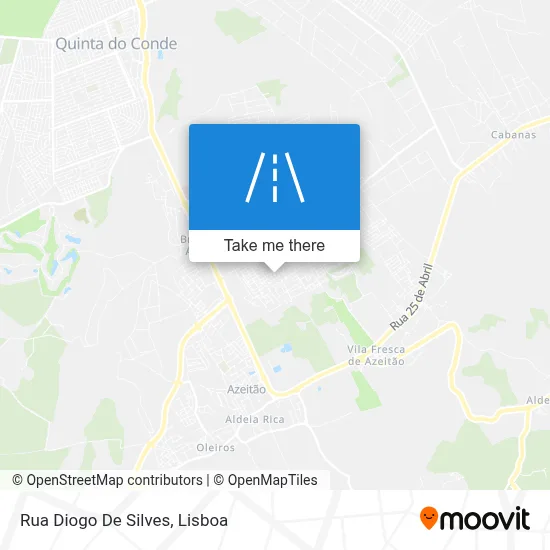 Rua Diogo De Silves map