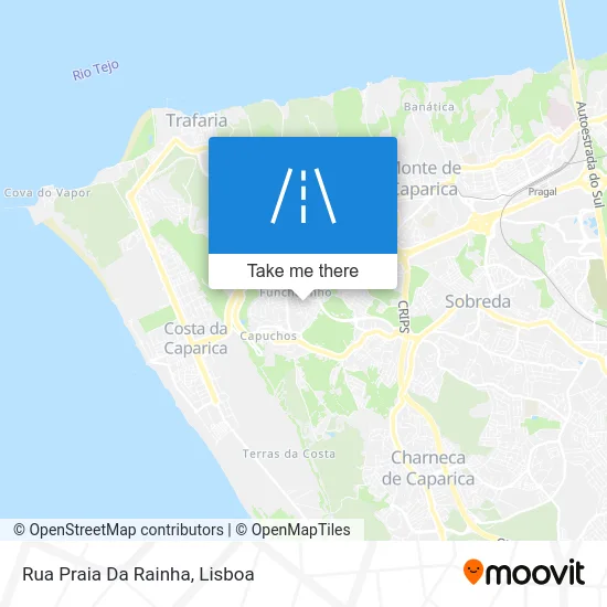 Rua Praia Da Rainha map