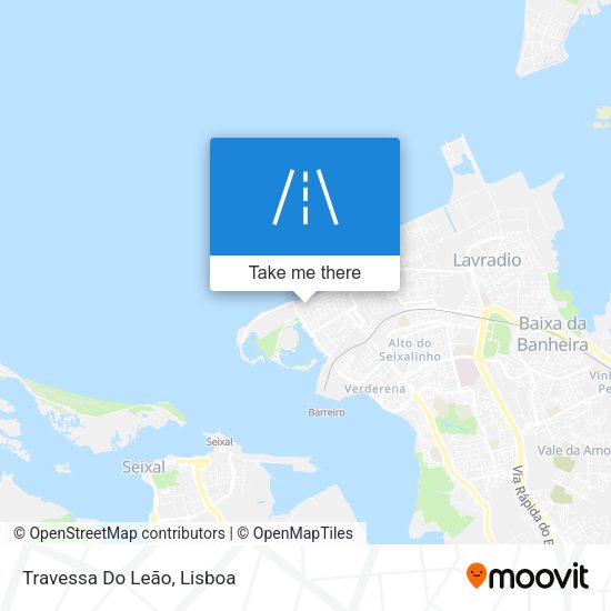 Travessa Do Leão mapa