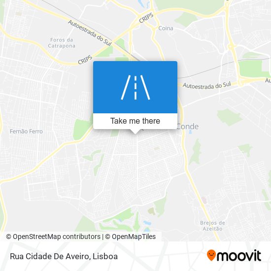 Rua Cidade De Aveiro map