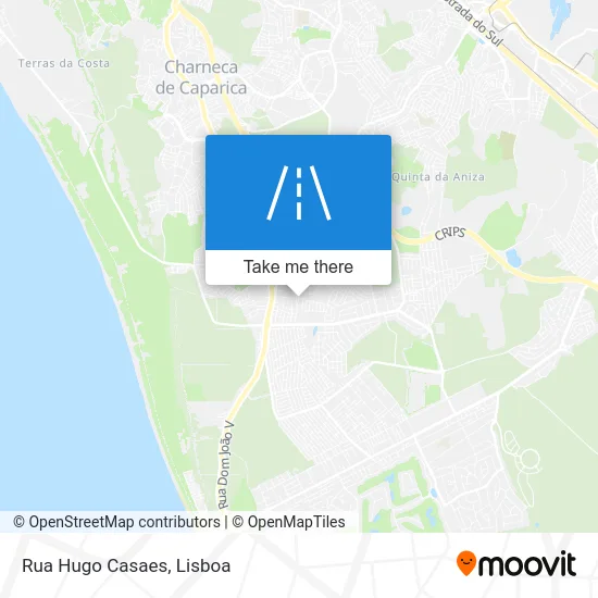 Rua Hugo Casaes map