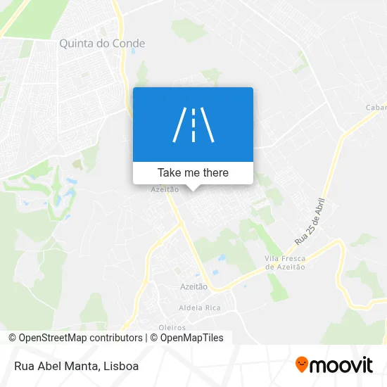 Rua Abel Manta map