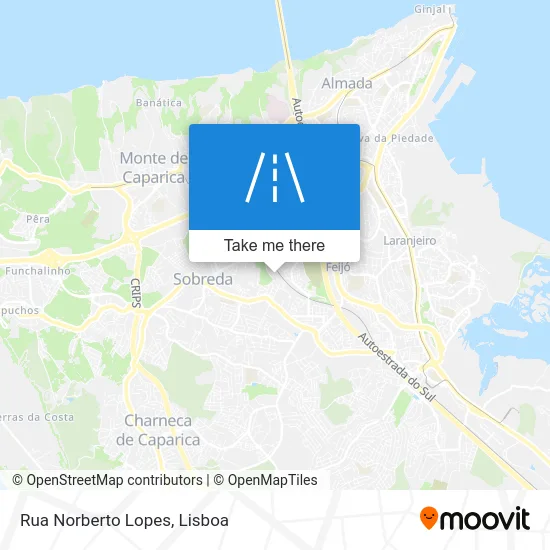 Rua Norberto Lopes map
