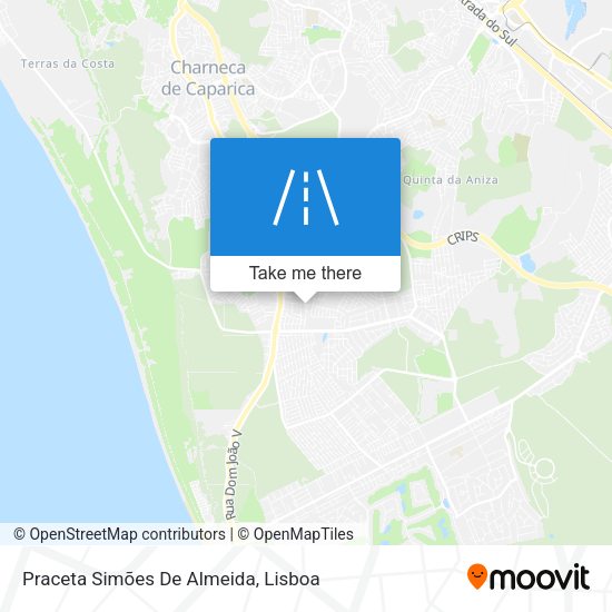 Praceta Simões De Almeida mapa