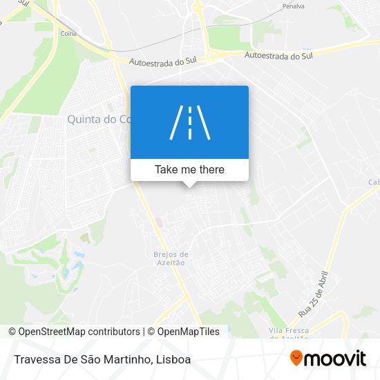Travessa De São Martinho map