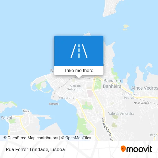 Rua Ferrer Trindade map