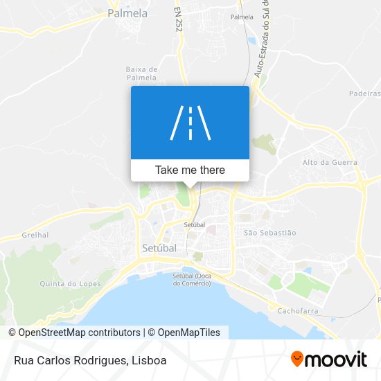 Rua Carlos Rodrigues map