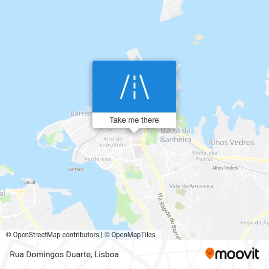 Rua Domingos Duarte map