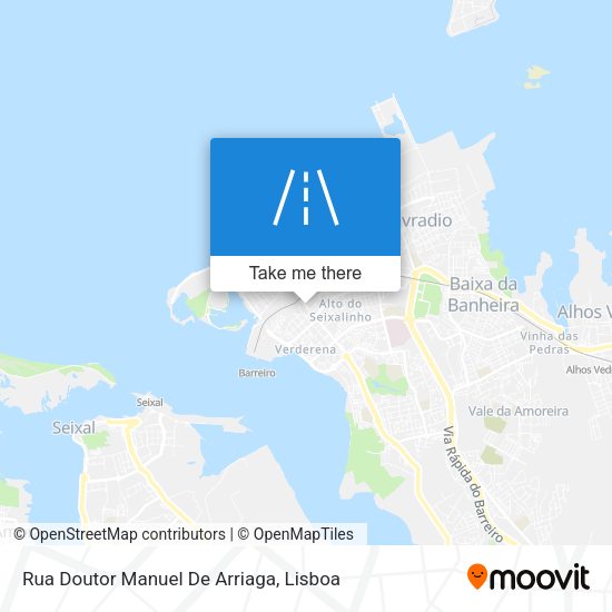 Rua Doutor Manuel De Arriaga map