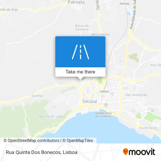 Rua Quinta Dos Bonecos map