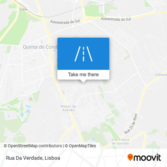 Rua Da Verdade map