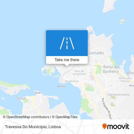 Travessa Do Município mapa