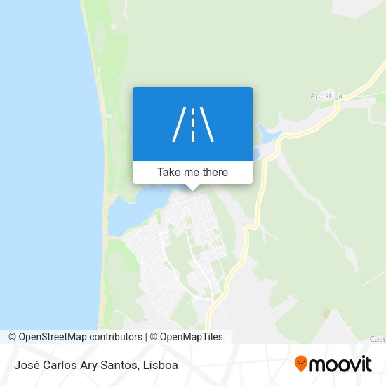 José Carlos Ary Santos map