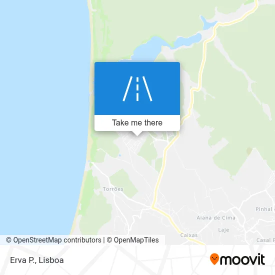 Erva P. map