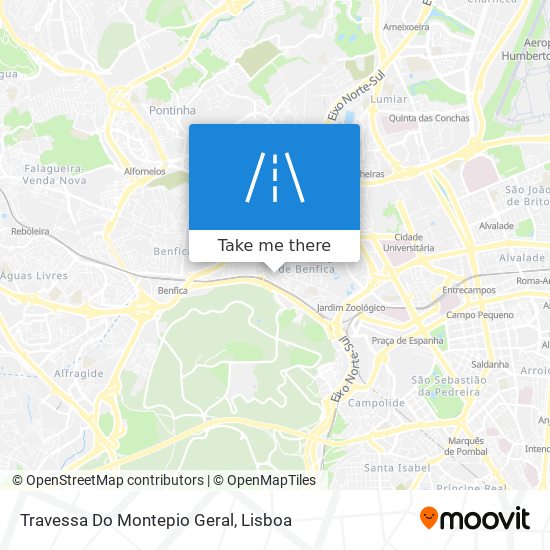 Travessa Do Montepio Geral mapa