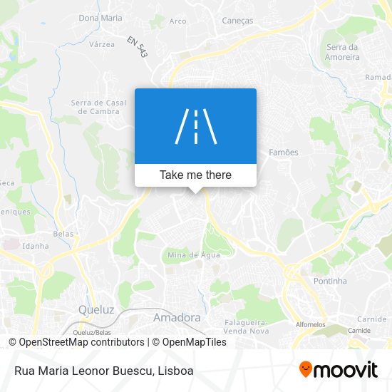 Rua Maria Leonor Buescu map