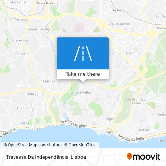 Travessa Da Independência map