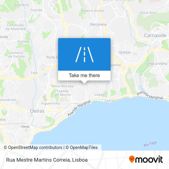 Rua Mestre Martins Correia map