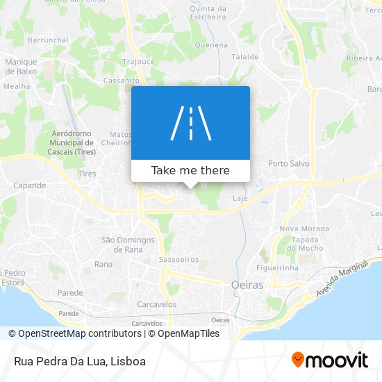 Rua Pedra Da Lua map