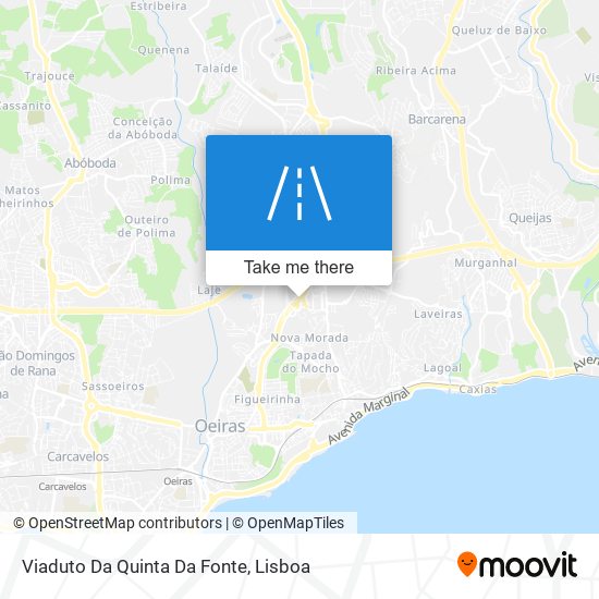 Viaduto Da Quinta Da Fonte map