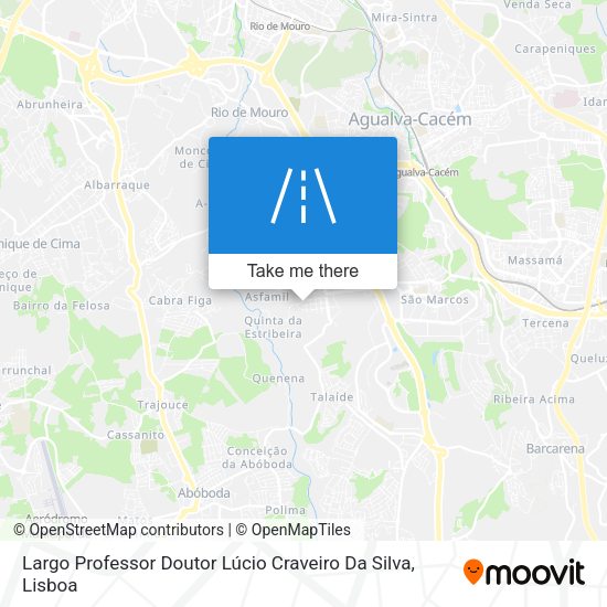 Largo Professor Doutor Lúcio Craveiro Da Silva mapa