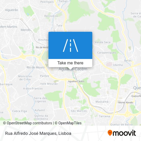 Rua Alfredo José Marques map