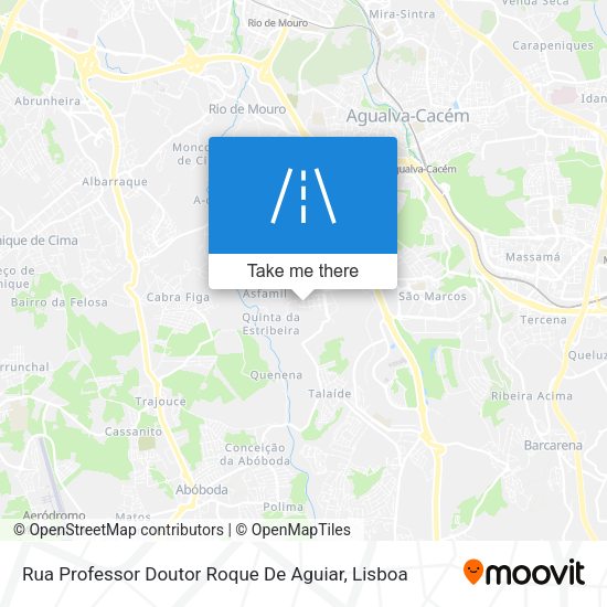 Rua Professor Doutor Roque De Aguiar mapa