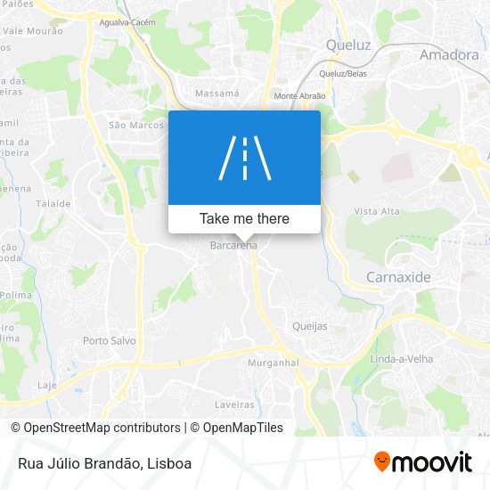 Rua Júlio Brandão map