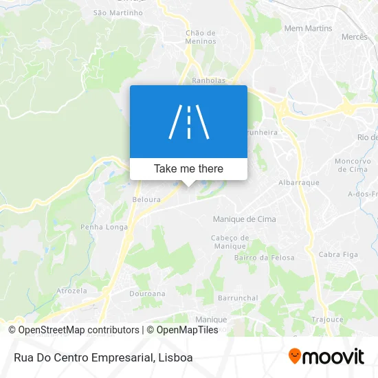 Rua Do Centro Empresarial map