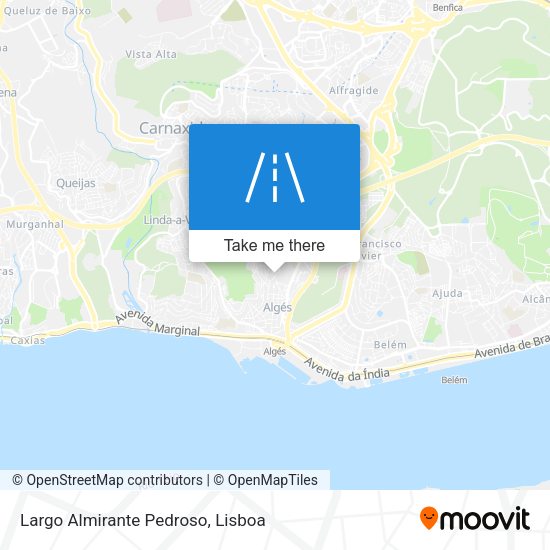 Largo Almirante Pedroso map