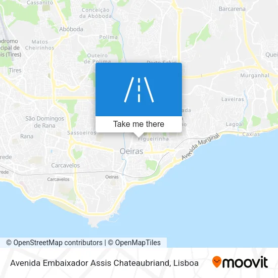 Avenida Embaixador Assis Chateaubriand map