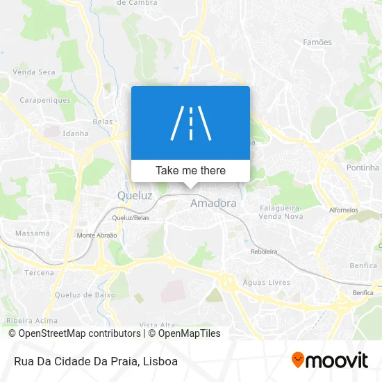 Rua Da Cidade Da Praia map