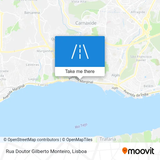 Rua Doutor Gilberto Monteiro map