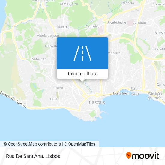 Rua De Sant'Ana map