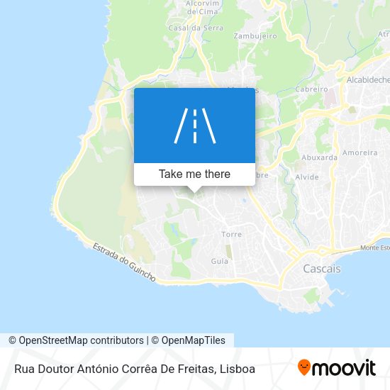 Rua Doutor António Corrêa De Freitas map