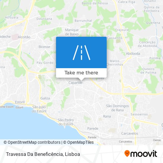 Travessa Da Beneficência map