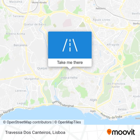 Travessa Dos Canteiros map