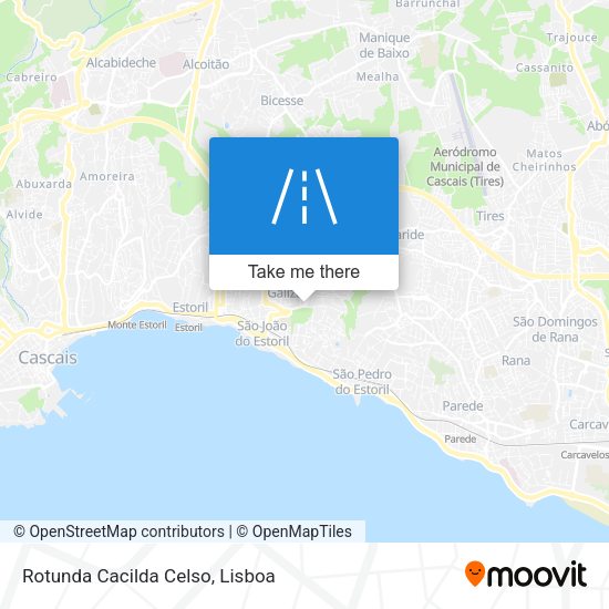 Rotunda Cacilda Celso mapa