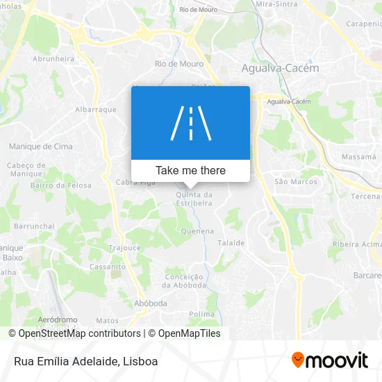 Rua Emília Adelaide map