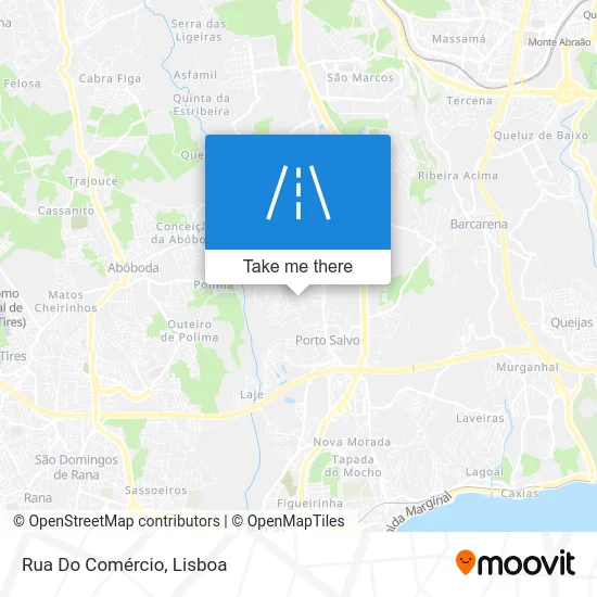 Rua Do Comércio map