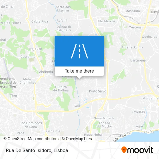 Rua De Santo Isidoro map