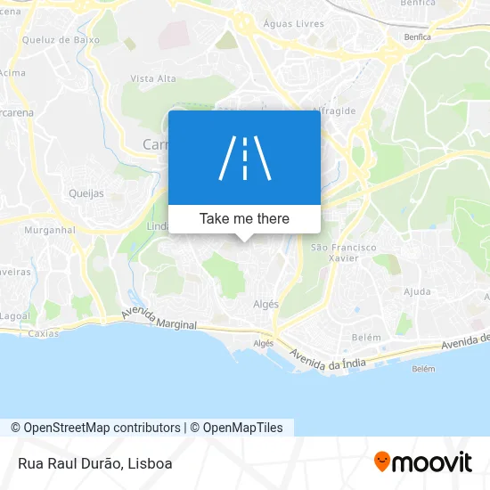 Rua Raul Durão map