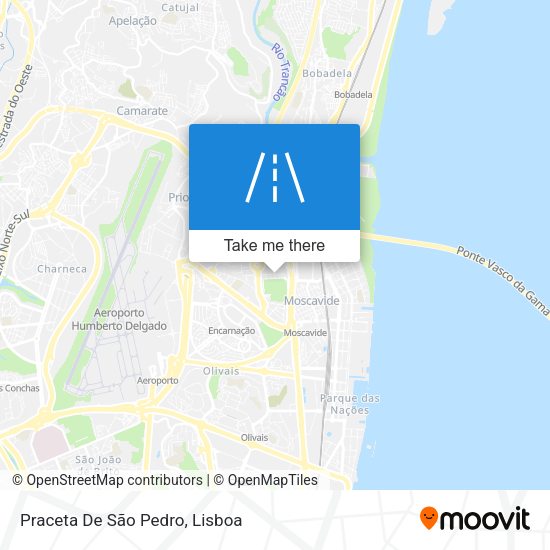 Praceta De São Pedro map