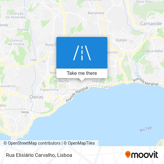 Rua Elisiário Carvalho map