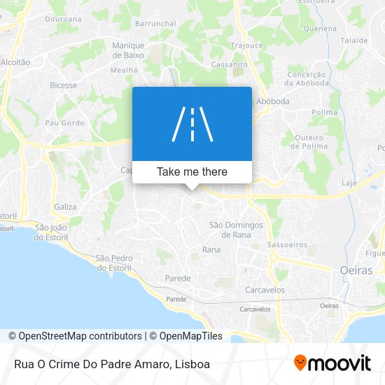Rua O Crime Do Padre Amaro map