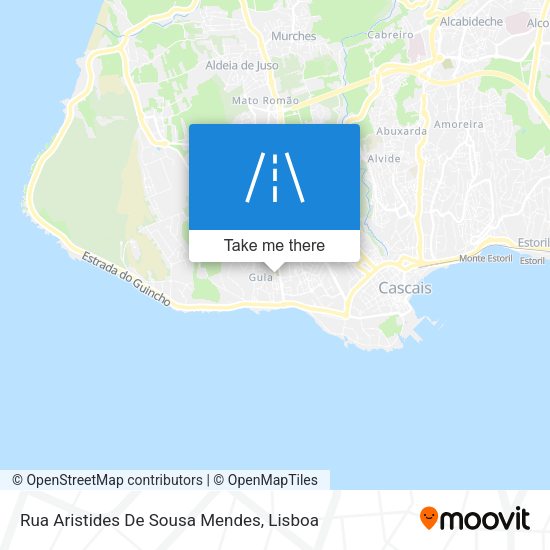 Rua Aristides De Sousa Mendes mapa