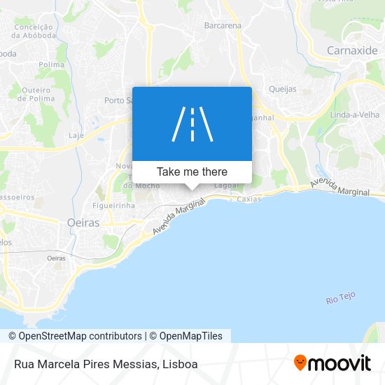 Rua Marcela Pires Messias mapa