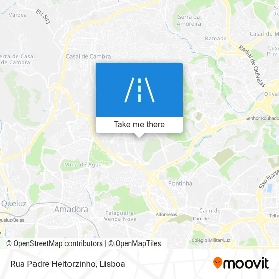 Rua Padre Heitorzinho map