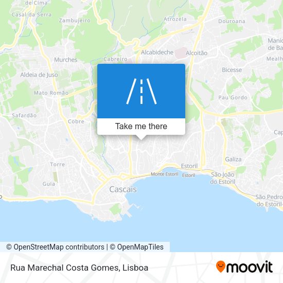 Rua Marechal Costa Gomes map